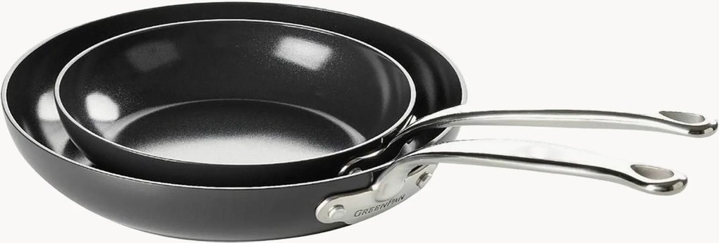 Antiaanbak pannen Barcelona, 2-delig