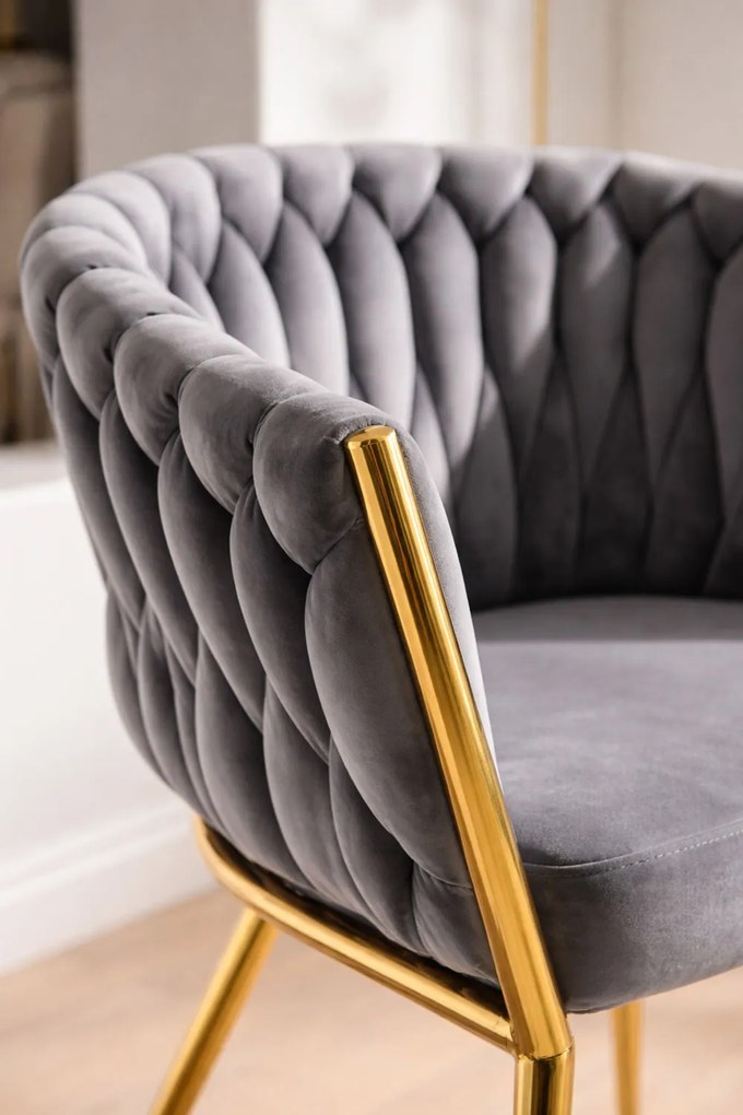 Widny Stoel Van Gouden Fluweel