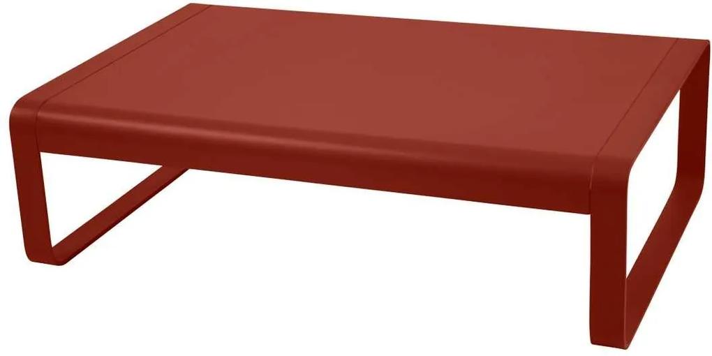 Fermob Bellevie salontafel buiten 103x75 Red Ochre