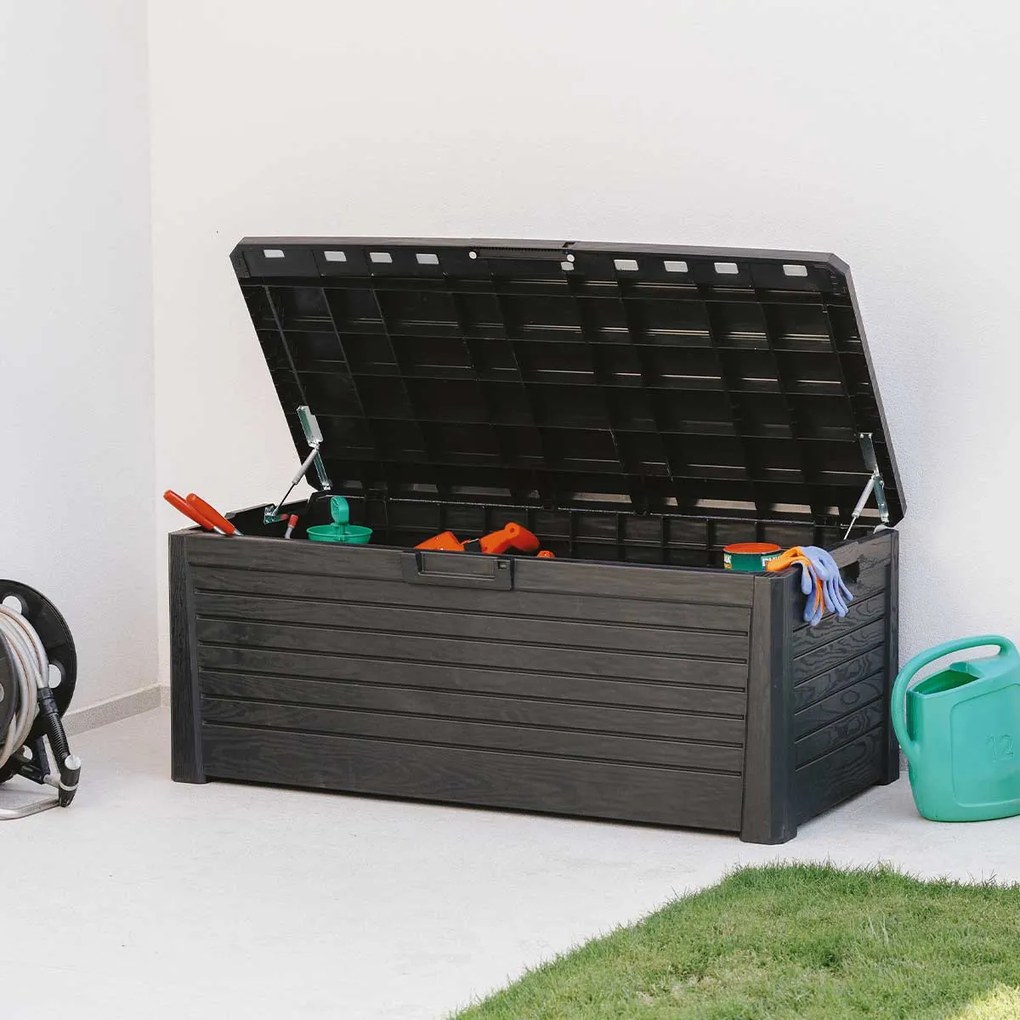 Toomax Florida opbergbox 550 liter - donker grijs