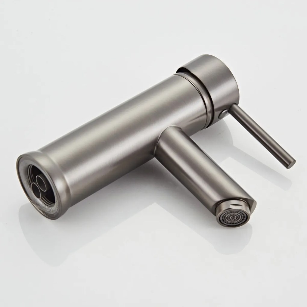 Saniclear Iron wastafelkraan verouderd ijzer - gunmetal