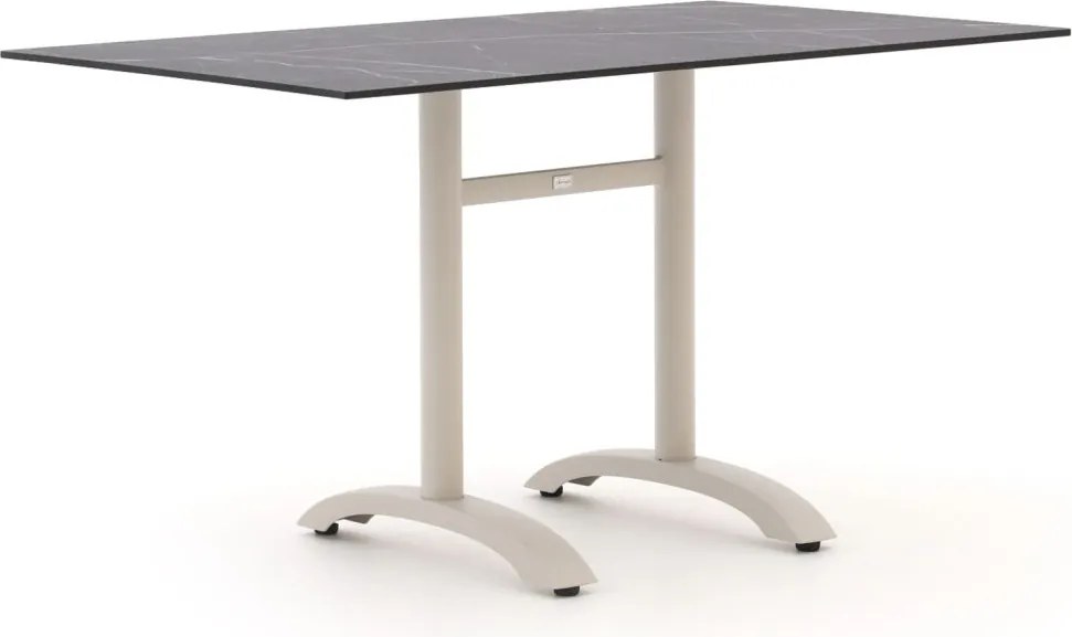 Tuin eettafel Bellagio  | Rechthoekig  | Tuintafel Kunststof | 140x80cm | 4 personen | Kees Smit Tuinmeubelen