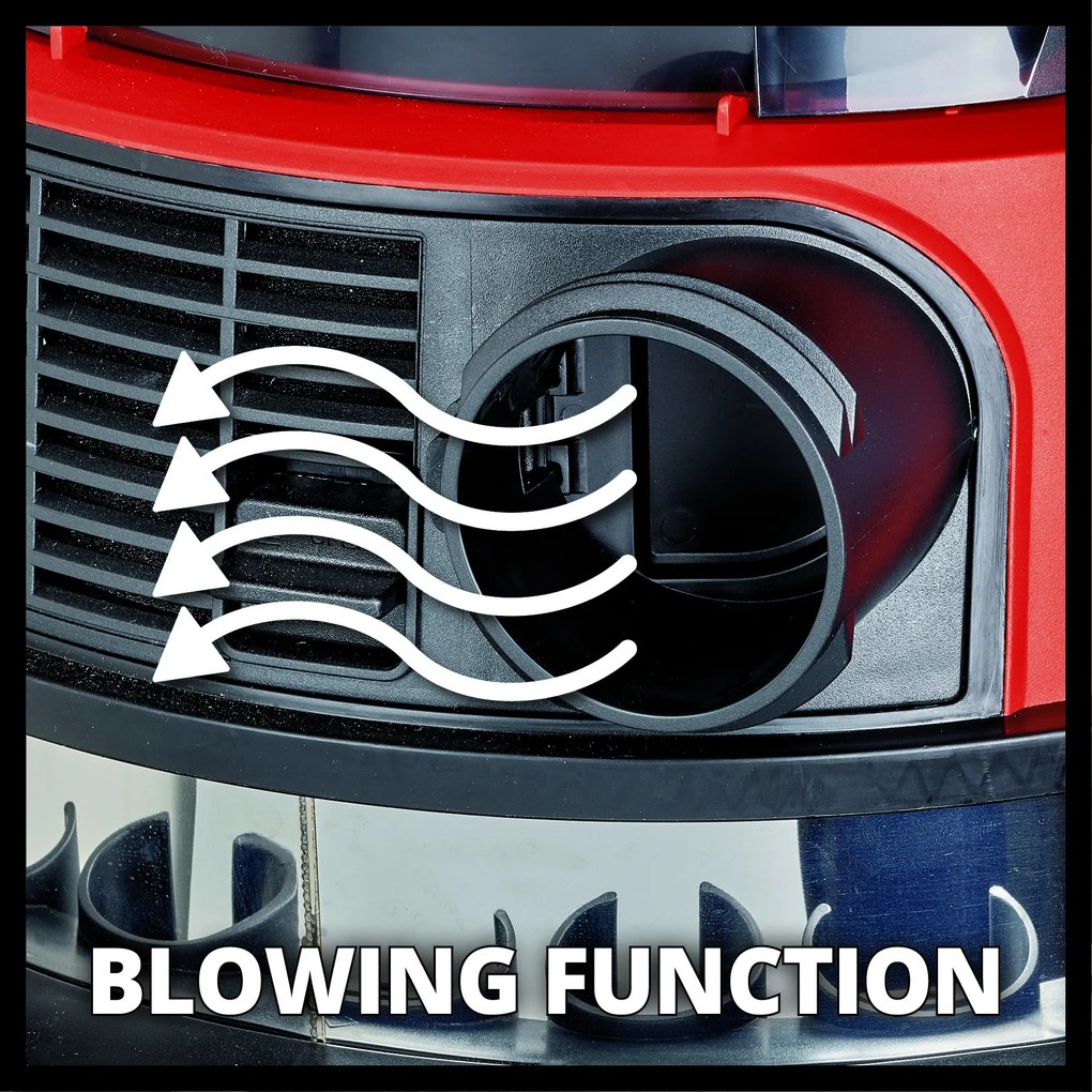 Einhell TE-VC 36/25 Li S Solo - Accu Nat-/Droogzuiger - Power X-Change - Excl. accu&lader