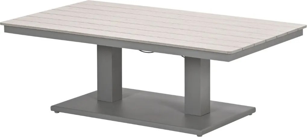 Garden Impressions Brugge verstelbare loungetafel 150x87 cm - taupe