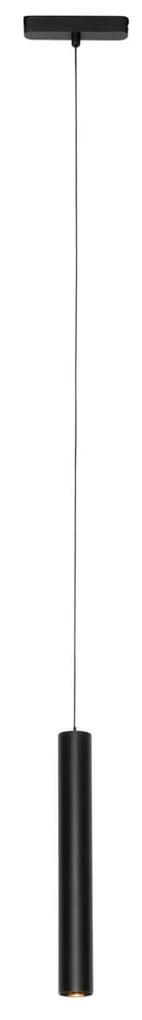 Moderne hanglamp zwart voor railsysteem 1-fase 4.5W 3000K - Magnetic Cassie