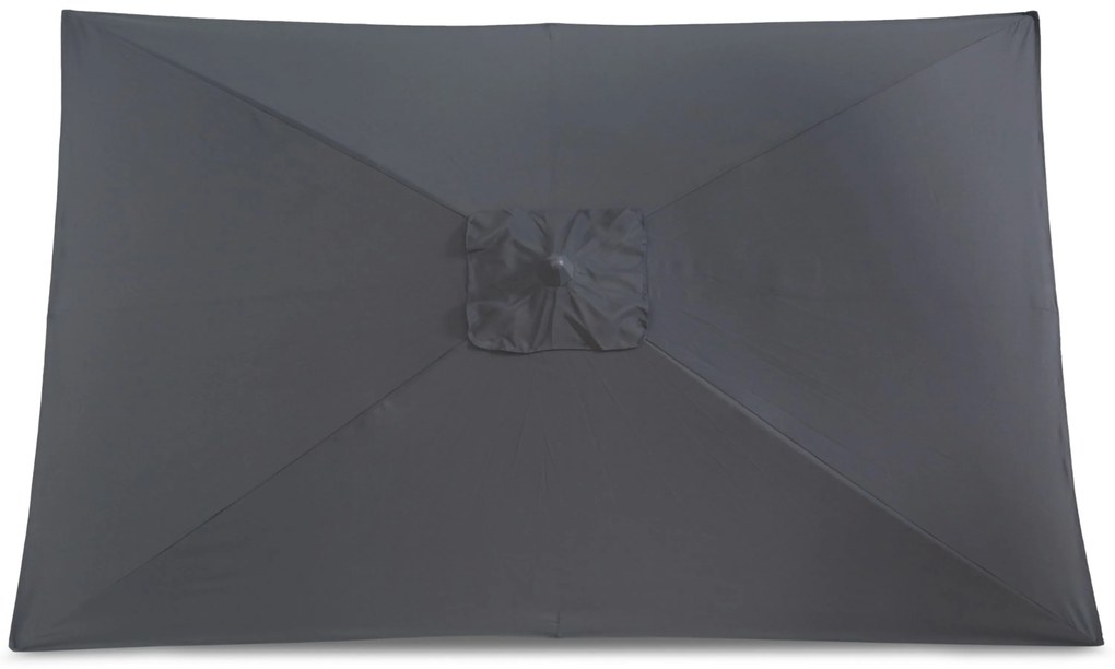 Camello Valerio Stokparasol Xm (excl.voet) Aluminium Grijs