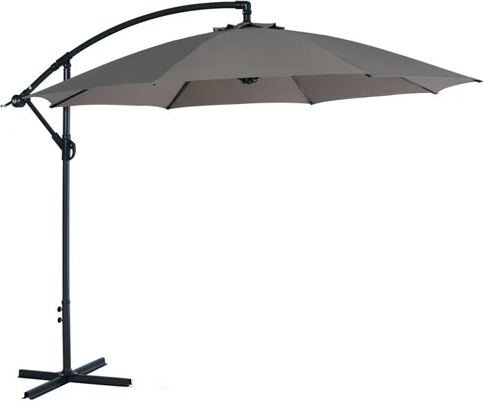 Garden Impessions Athene parasol 300 cm polyester taupe