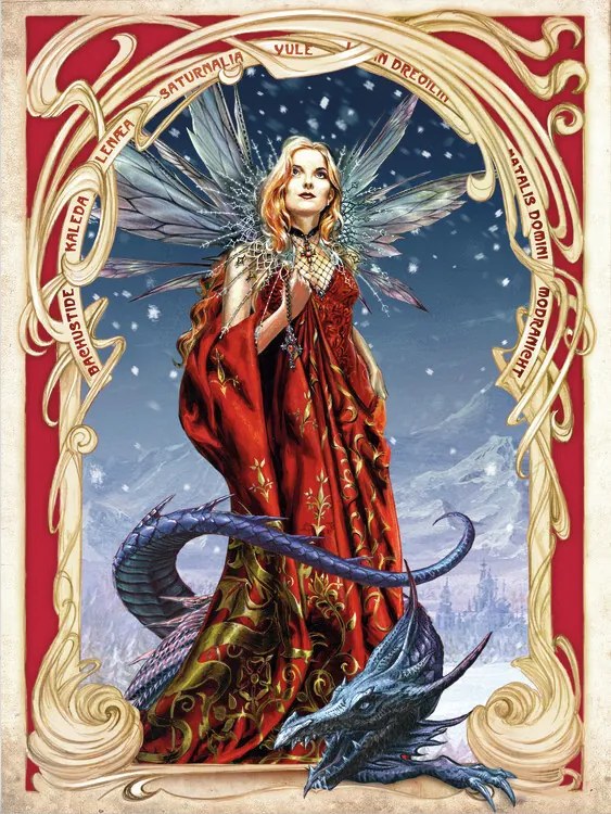 Ilustratie Snowfall on Avalon, Alchemy