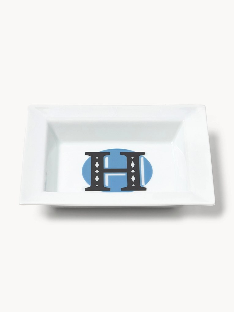 Westwing Collection x MEISSEN, handgemaakte vide-poche initialen met decoratie