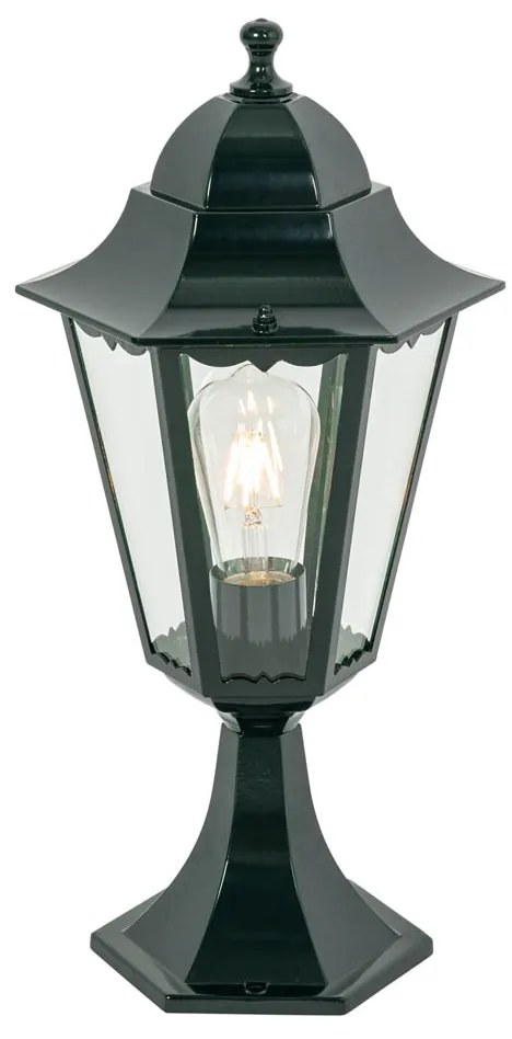 Klassieke buitenlantaarn sokkel donker groen IP44 - New Orleans Klassiek / Antiek E27 IP44 Buitenverlichting rond