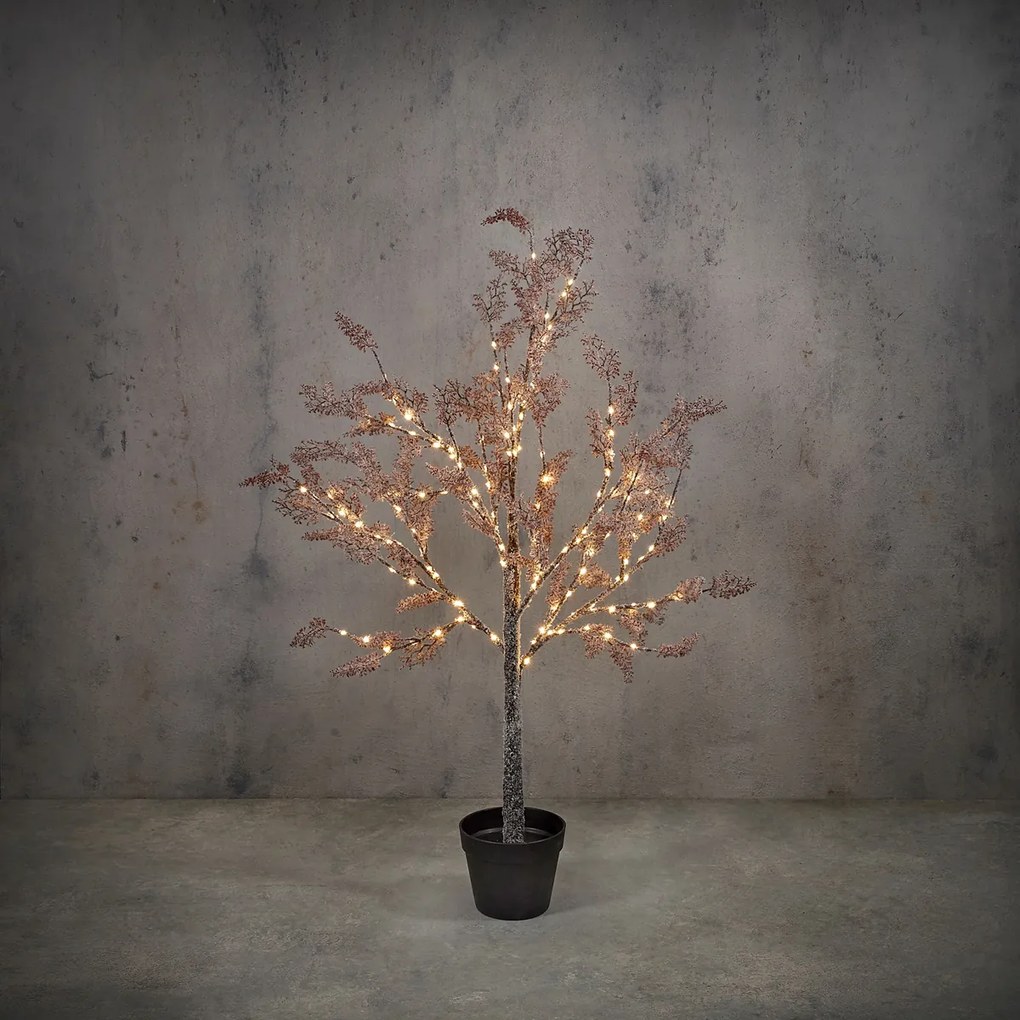 Kerst buiten vloerlamp boom 120cm incl. LED met timer IP44 - Fuyu