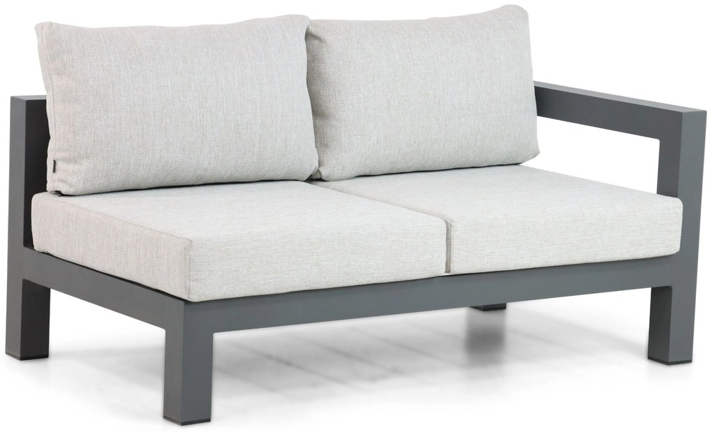Hoek loungeset 5 personen Aluminium Grijs Lifestyle Garden Furniture Luca