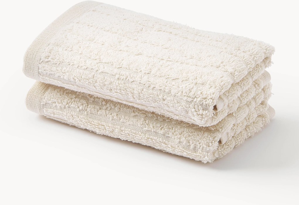 Katoenen handdoek Audrina in verschillende formaten