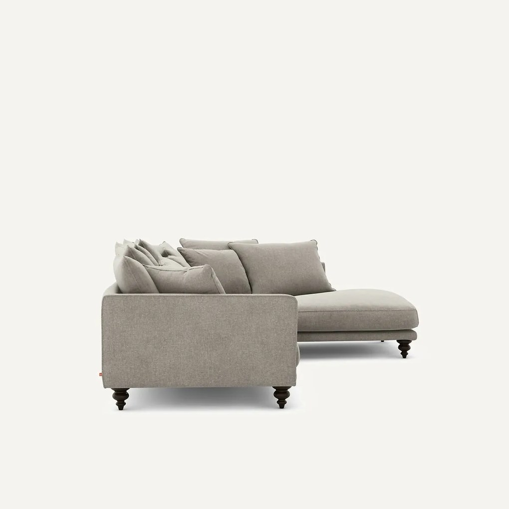 Chenille fluwelen hoekbank, Lazare