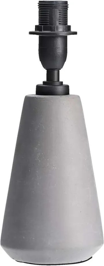 Voet tafellamp Cona - grijs - 17,5 cm - Leen Bakker