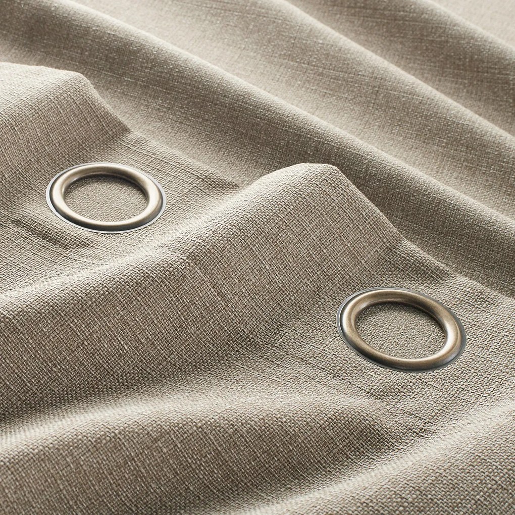Gordijn met oogjes, recycled polyester, Select