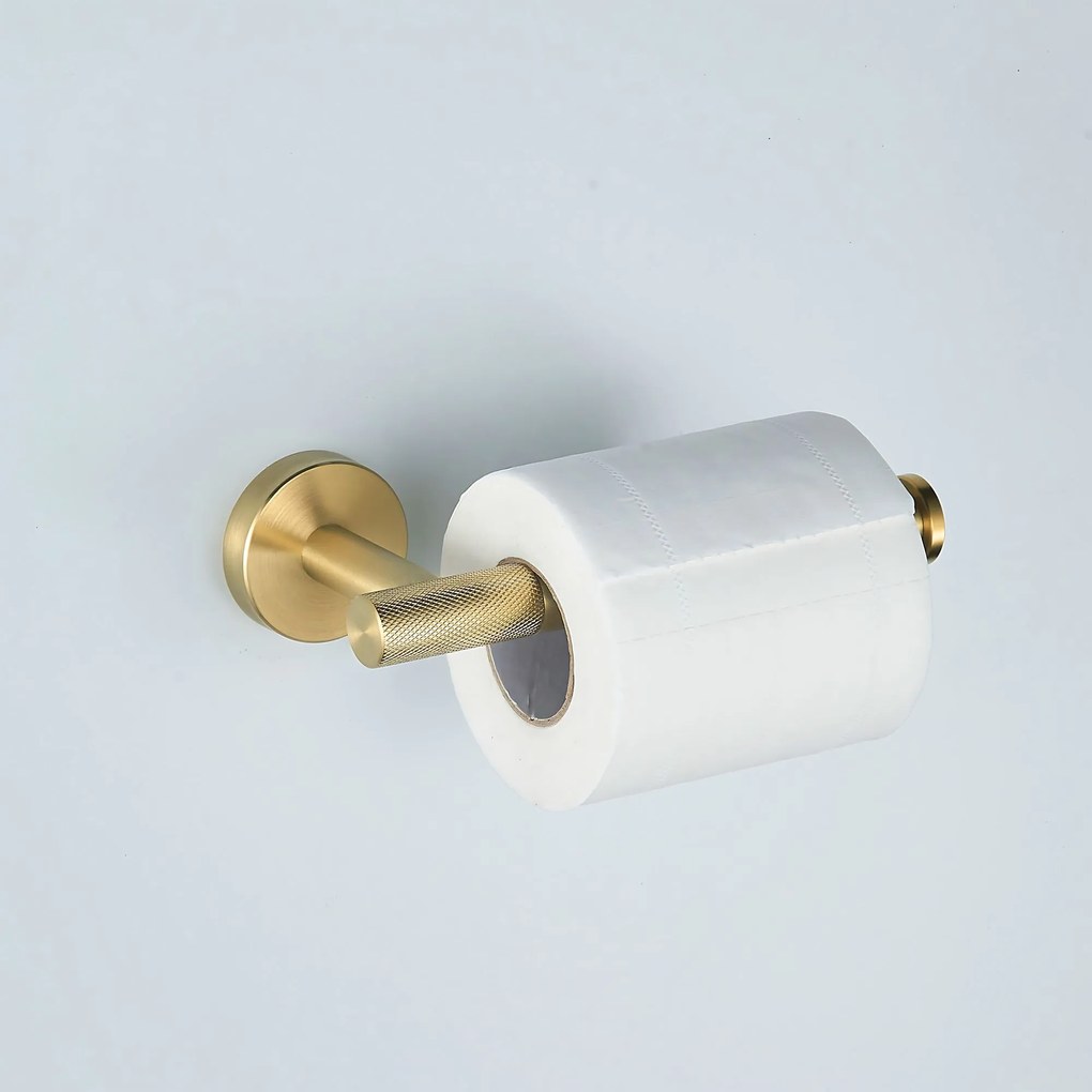 Toiletpapierhouder 6611 Modern Brush Gold