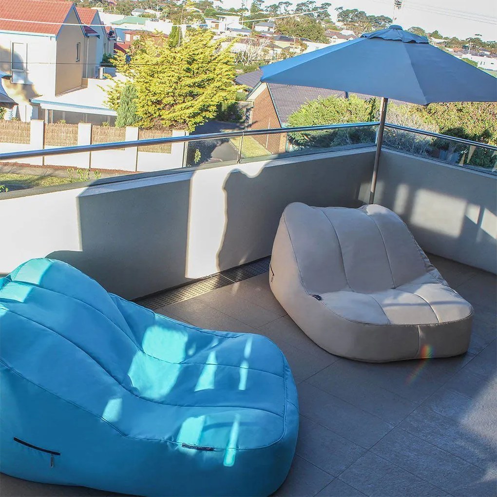 Ambient Lounge Outdoor Satellite Twin Zitzak - Yacht Club Cream