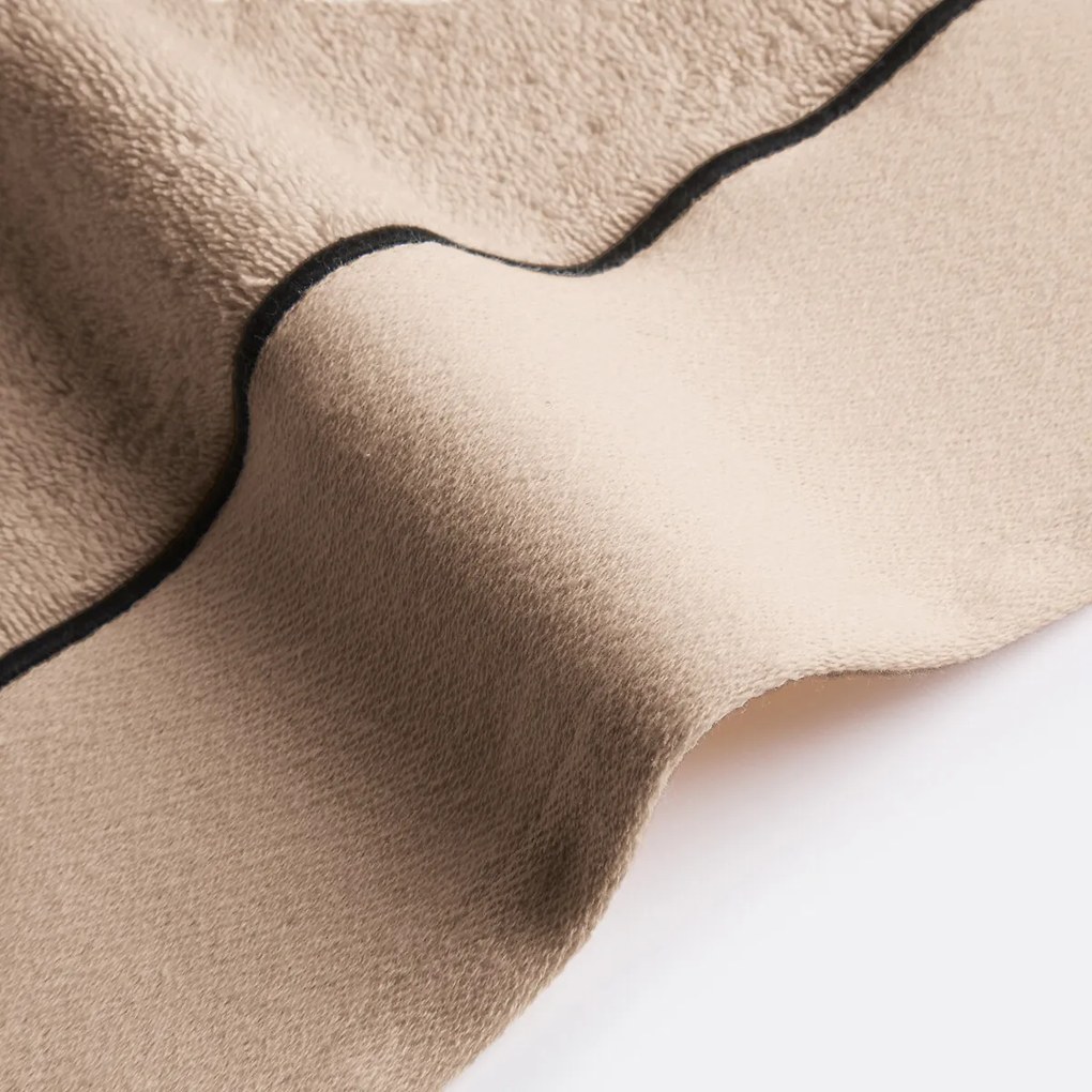 Set van 2 gekamde katoenen handdoeken 675g/m², Victor