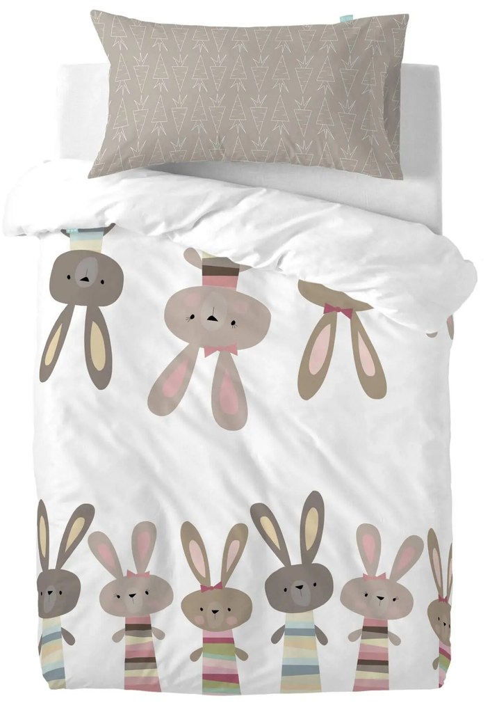 Dekbedovertrek Rabbit Family | Moshi Moshi