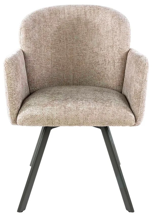 Draaibare Eetkamerstoel Beige