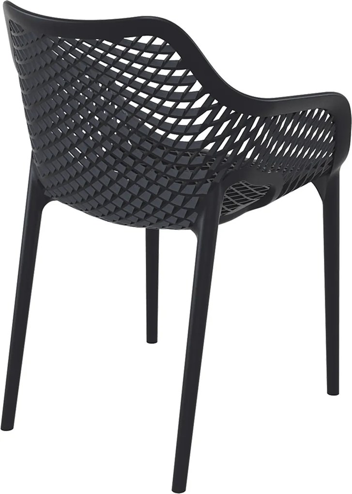 Garden Impressions Air XL design tuinstoel zwart
