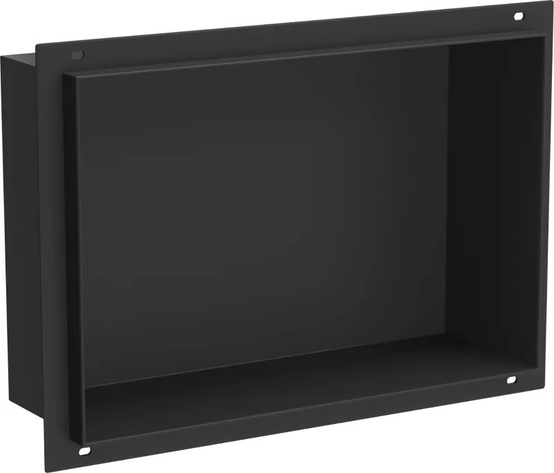 Mexen X-Wall-NR nisplank zonder rand 30 x 20 cm, zwart - 1971302010