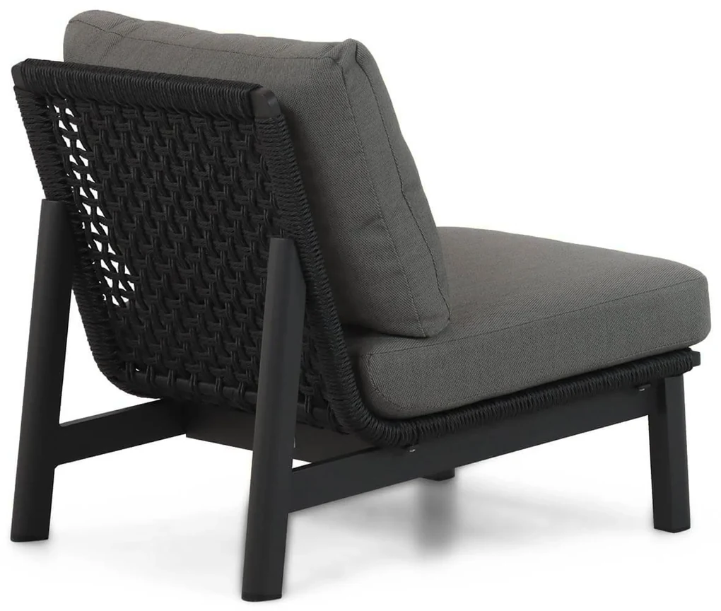 Hoek loungeset 6 personen Aluminium/Rope Grijs Coco Ralph/Riviera