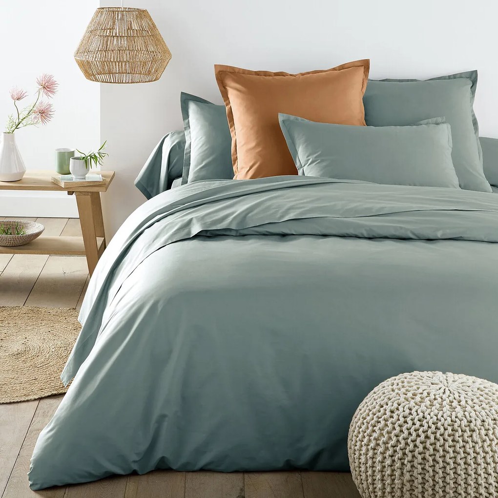 Hoeslaken van perkal katoen, 80 draden, 35 cm kop, Scenario