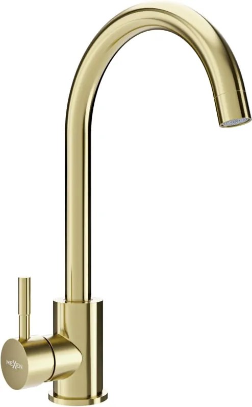 Mexen Foggia keukenmengkraan, geborsteld goud - 671800-50