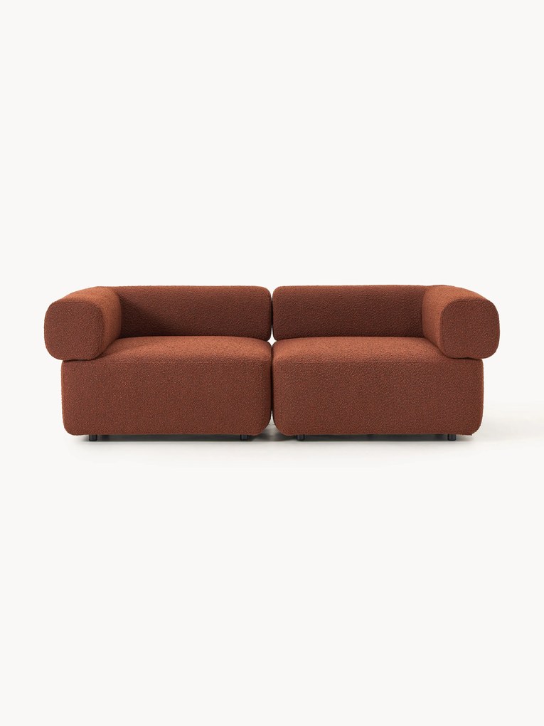 Modulaire bank Anton (3-zits) van bouclé