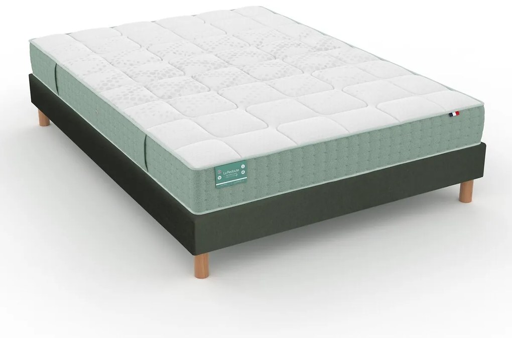 672-veerset stevige matras + lattenbodem