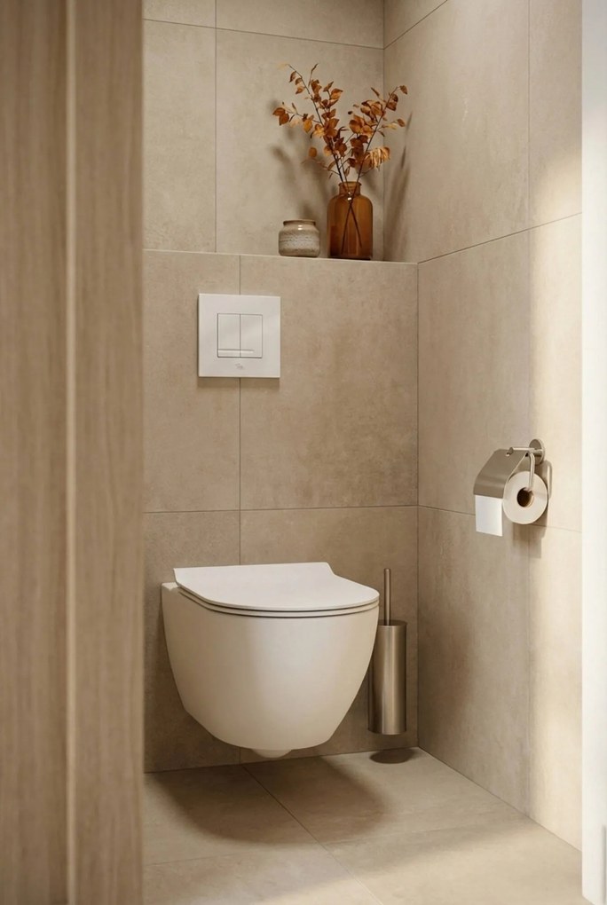 Ben Slim toiletbril met softclose en quickrelease mat wit