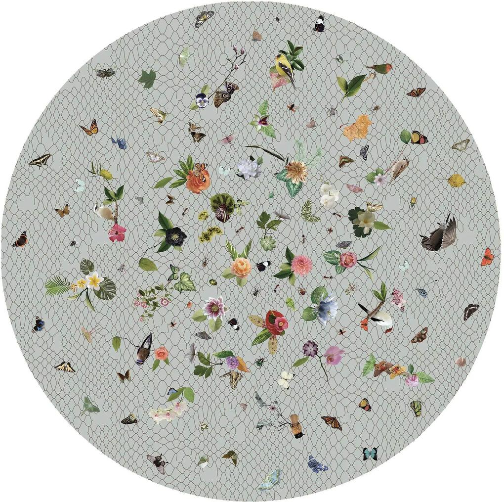 Moooi Carpets - Carpet Moooi Garden of Eden Lightgrey - 250 x 250 - Vloerkleed