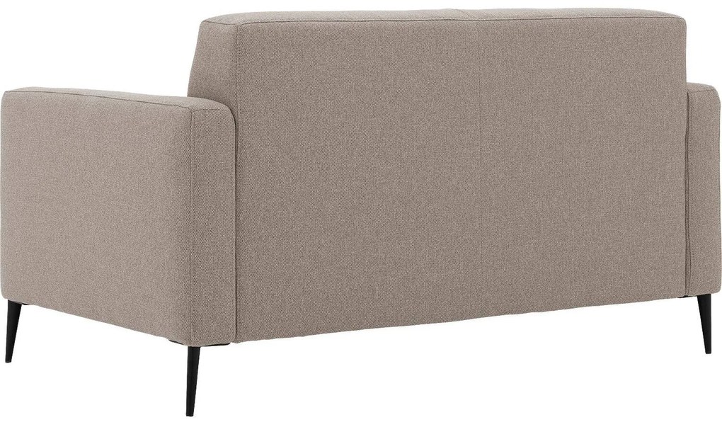 Goossens  Key West grijs, stof, 2-zits, modern design