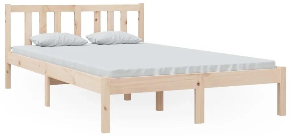 vidaXL Bedframe massief hout 120x200 cm