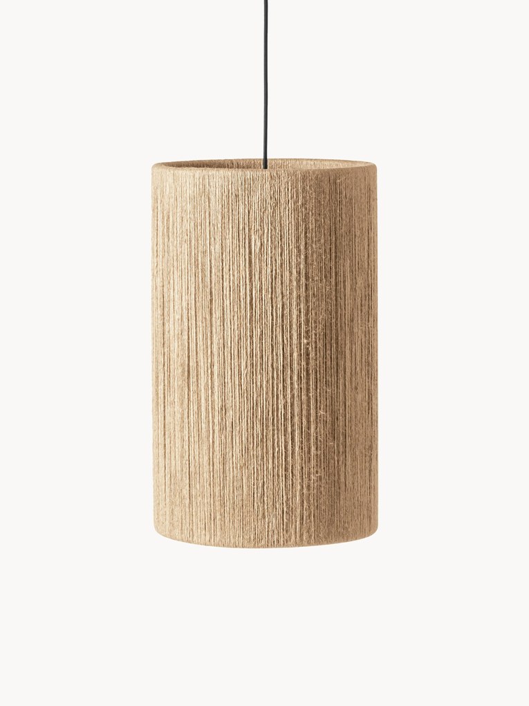 Kleine hanglamp RO van jute, Ø 30 cm