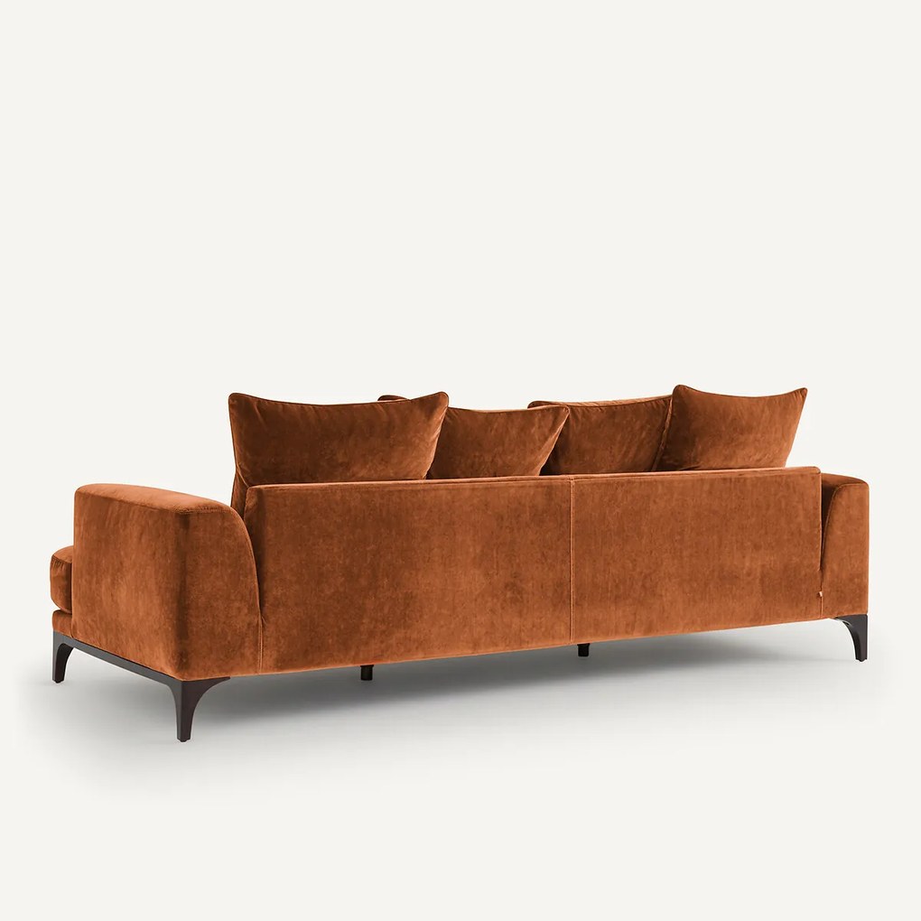 Bank van fluweel linnen, Armento