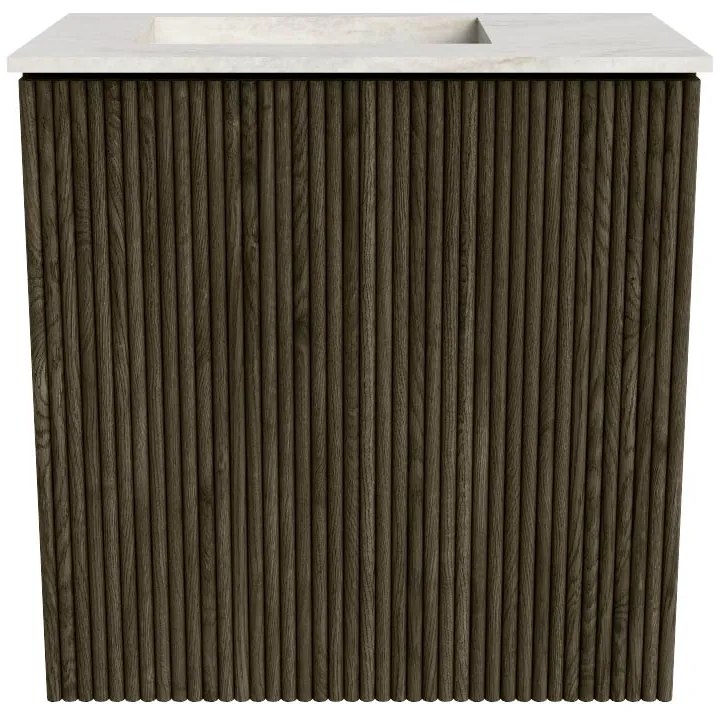 Mondiaz Joya DLux 40cm toiletmeubel shadow met wastafel faye links zonder kraangat ostra