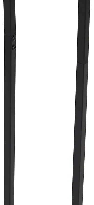 Moderne vloerlamp zwart - Balenco Wazo Modern E27 Binnenverlichting Lamp
