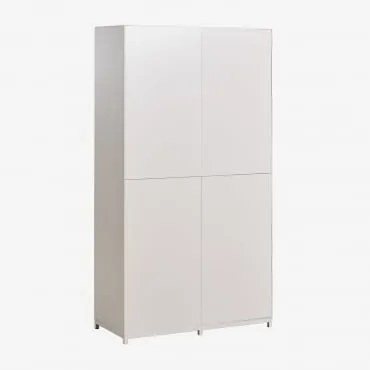 Kivora Mdf Kast Gardenia Wit - Sklum