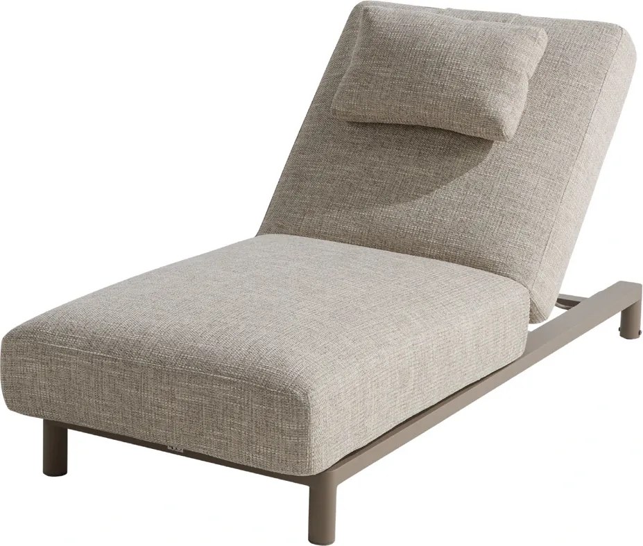 4 Seasons Outdoor Madeira ligbed mocca Ligbed   beige weerbestendig