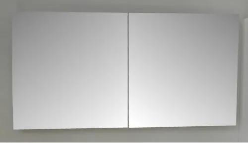 Spiegelkast Qlassics Sanicare 120x60x15cm MDF Aluminium