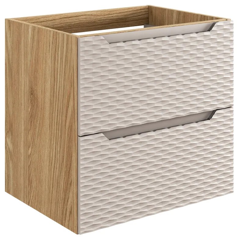 Comad Ocean Beige onderkast met 2 lades 60cm beige