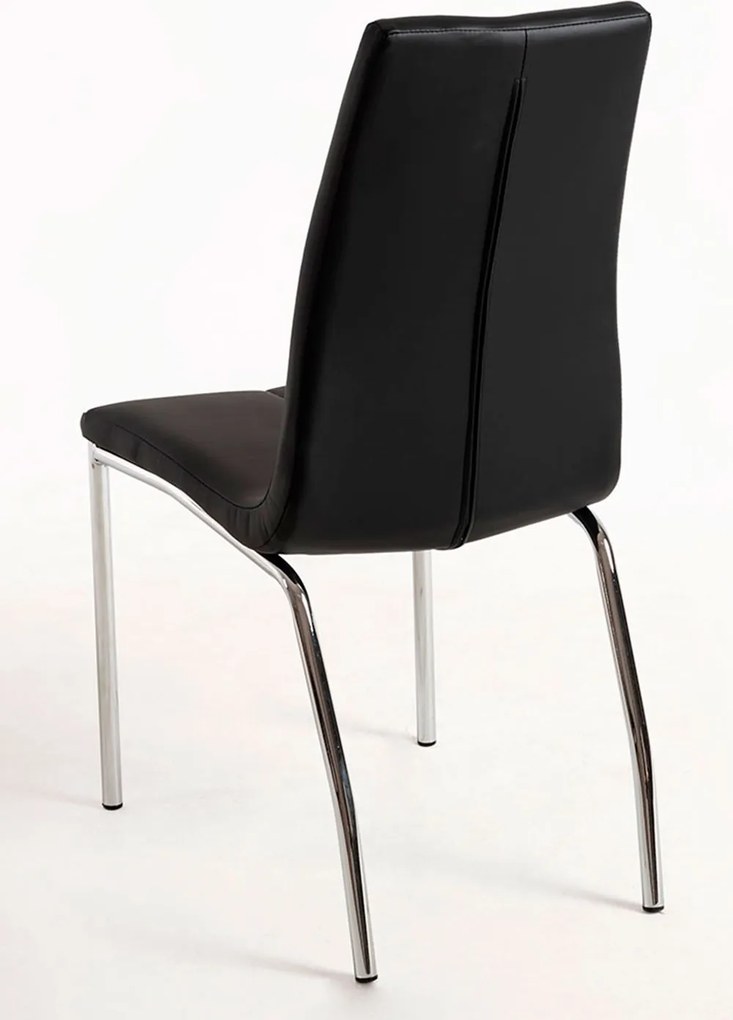 Set 4 Humi Kunstlederen Stoelen