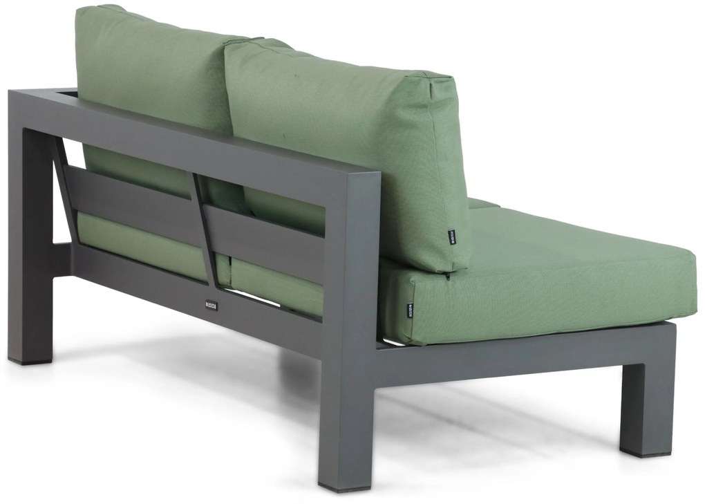 Hoek loungeset 5 personen Aluminium Grijs  Lifestyle Garden Furniture Luca