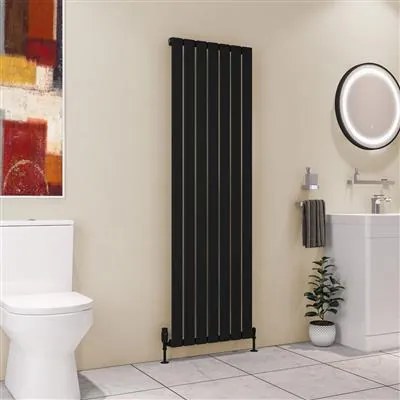 Eastbrook Deddington radiator 55x180cm 1440W zwart mat