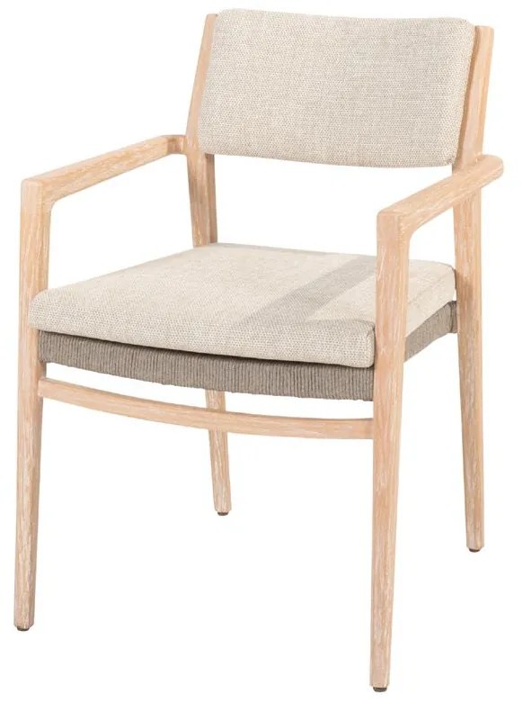 4 Seasons Outdoor Julia stapelbare dining chair      beige weerbestendig