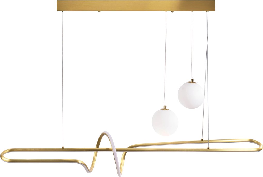 LED lamp LHJ039-CP BRUSH GOLD