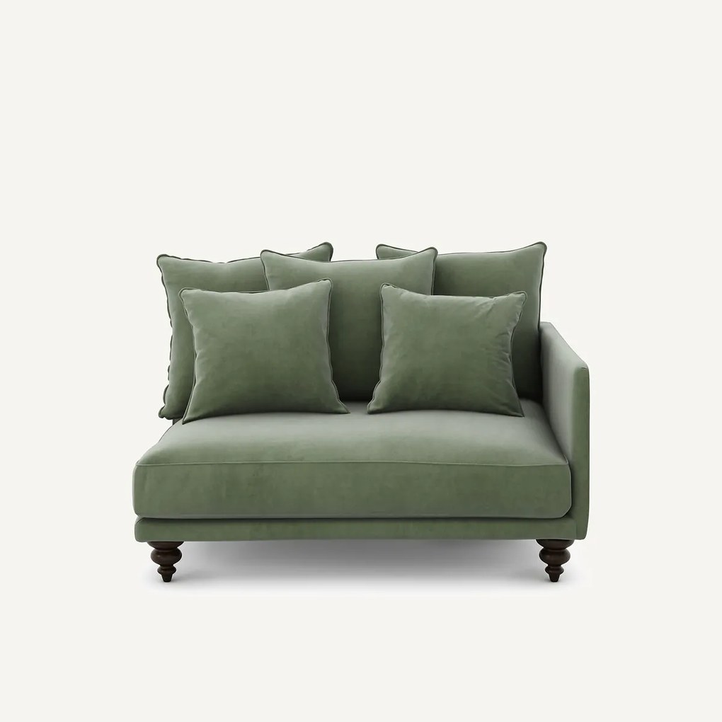 Halve bank fluweel, Lazare